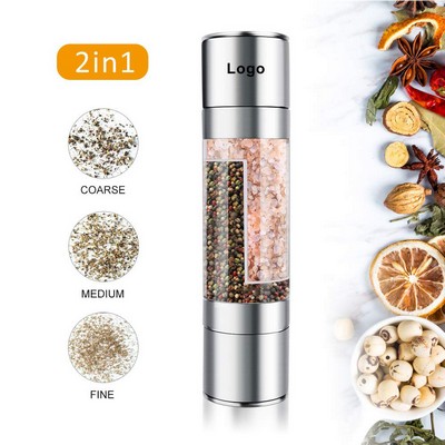Salt and Pepper Grinder Shakers Dual Bean Mill