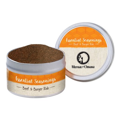 Gourmet Individual Spice Rub Tin