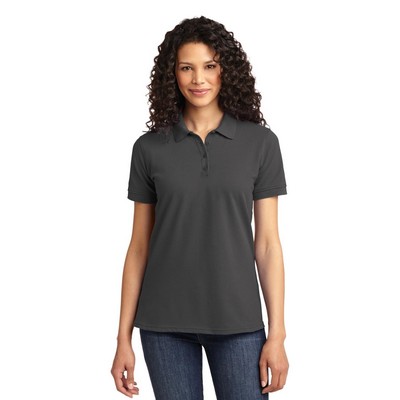 Port & Co™ Women's Core Blend Pique Polo.