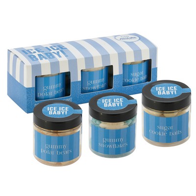 3 Way Signature Candy Jar Sets - Ice Ice Baby!