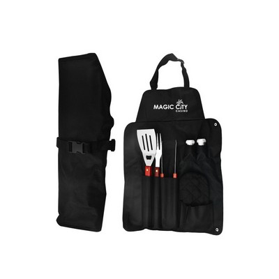 Apron BBQ Tool Set