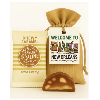 Welcome to New Orleans Praline & Caramel Gift Pouch